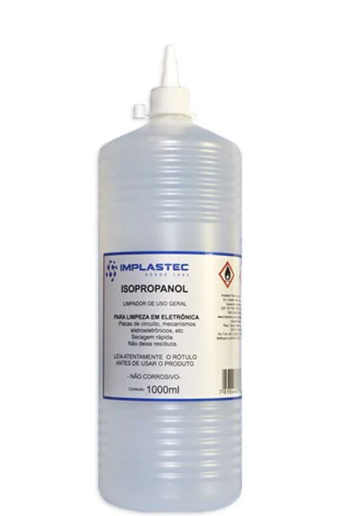 Álcool Isopropílico Isopropanol 250ml